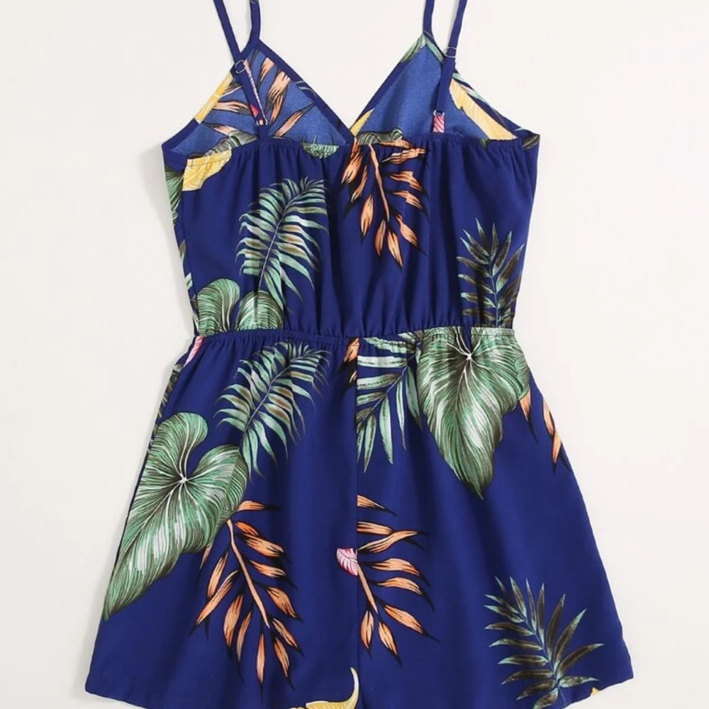 Blue flower romper for Sale